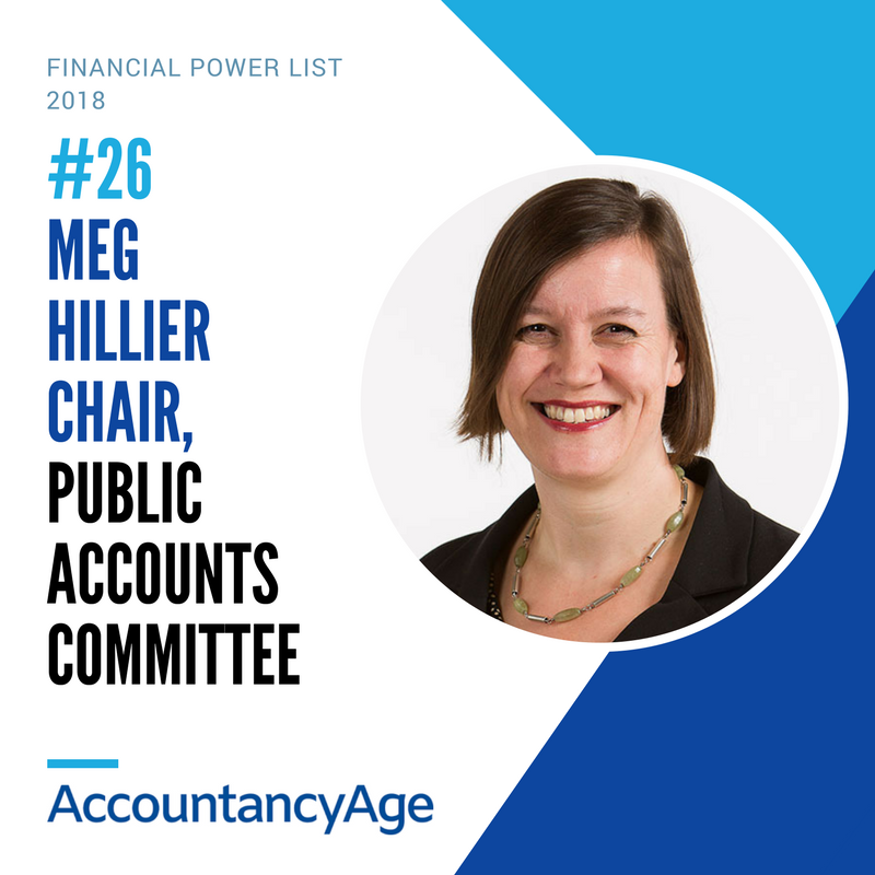 Meg Hillier, Chair, Public Accounts Committee Accountancy Age